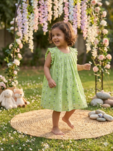 Mint Petal Dress