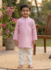 Rose Pink Kurta Pajama Set