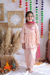 Peach Petal Embroidery Set