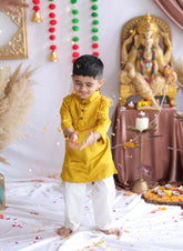 Marigold Kurta Set Boys