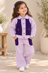 Lilac Plum Corduroy Coord Set