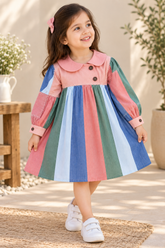 Colorful Stripes Dress