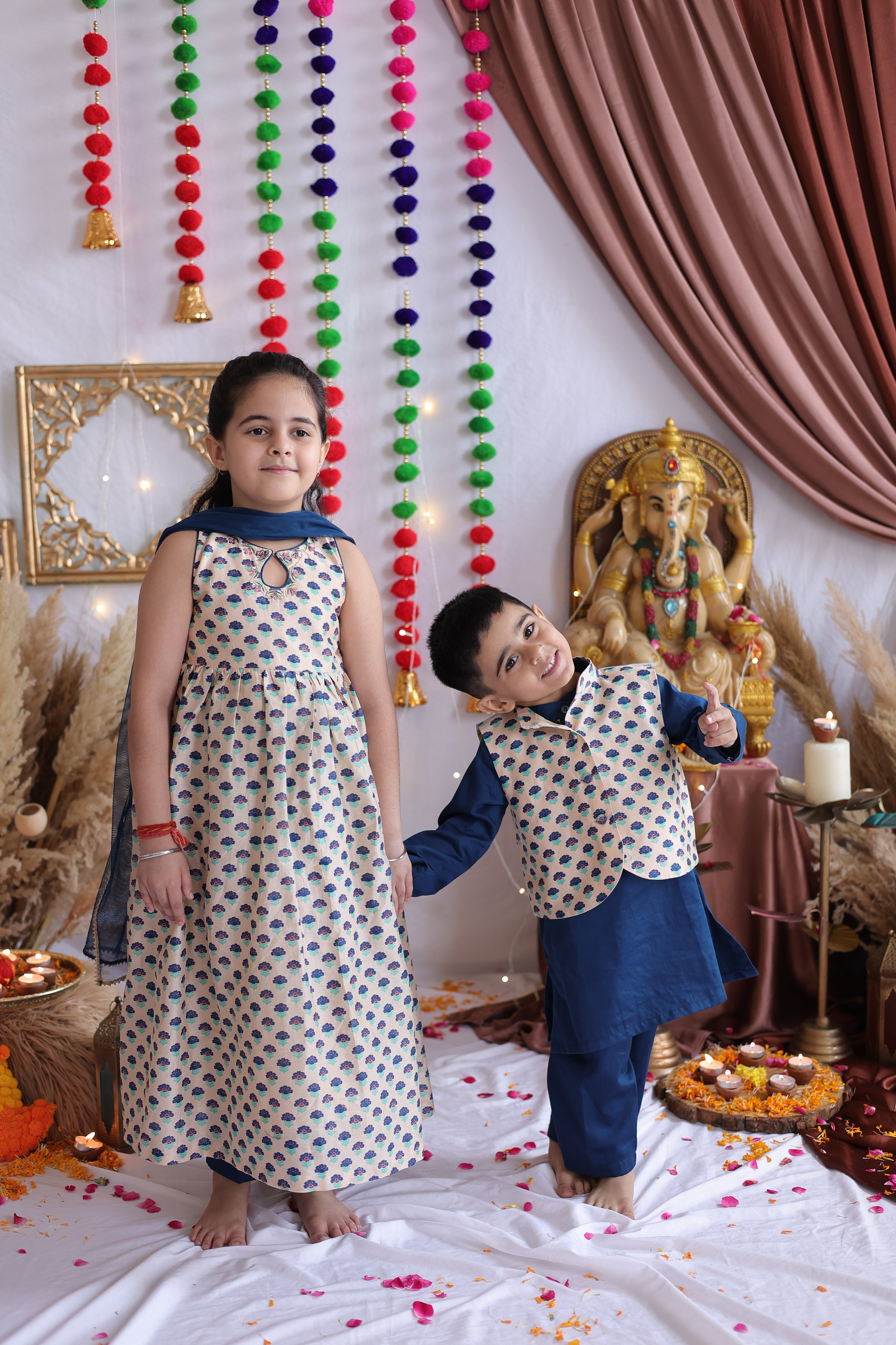 Morni Charm Kurta Set Girl
