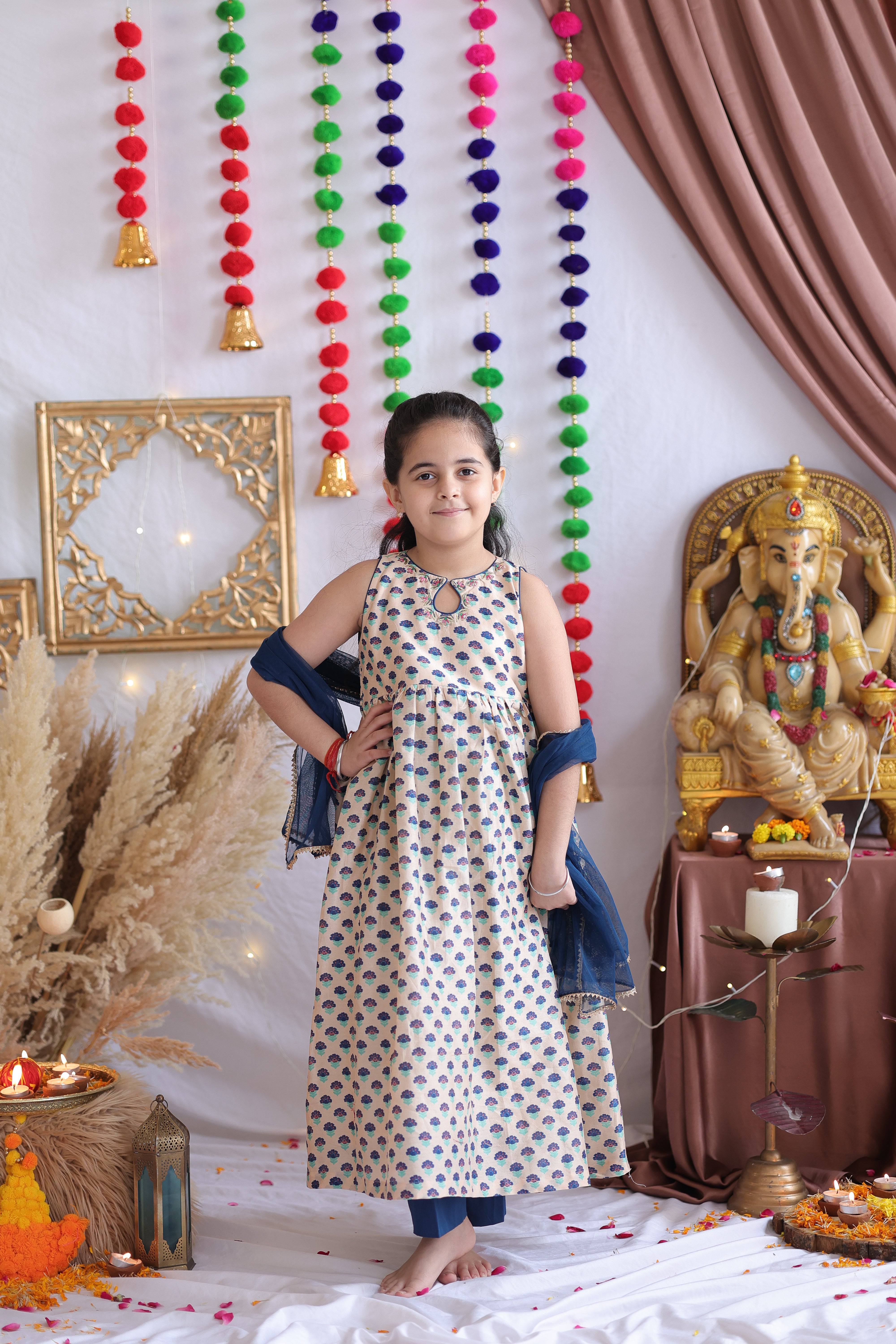 Morni Charm Kurta Set Girl