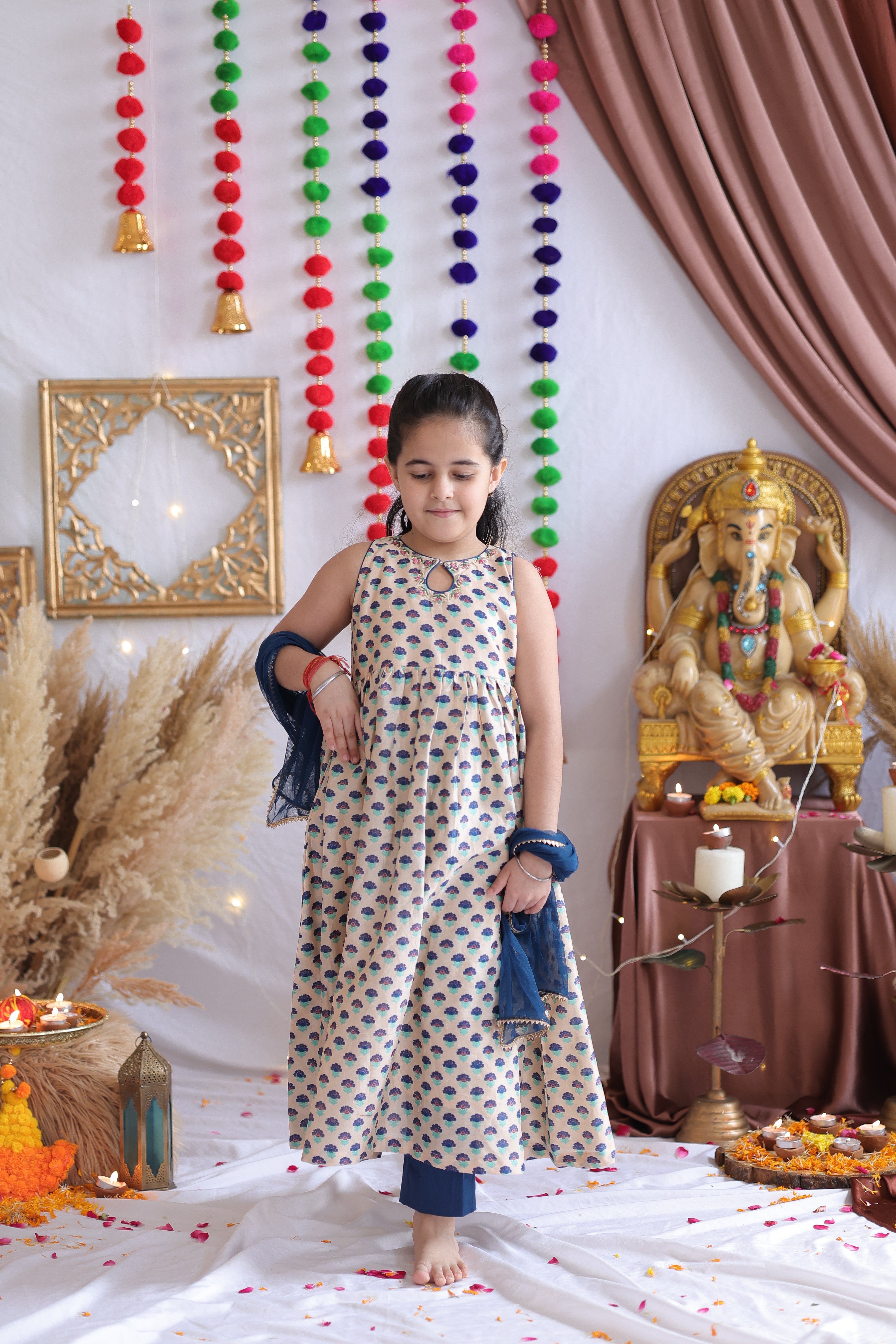 Morni Charm Kurta Set Girl