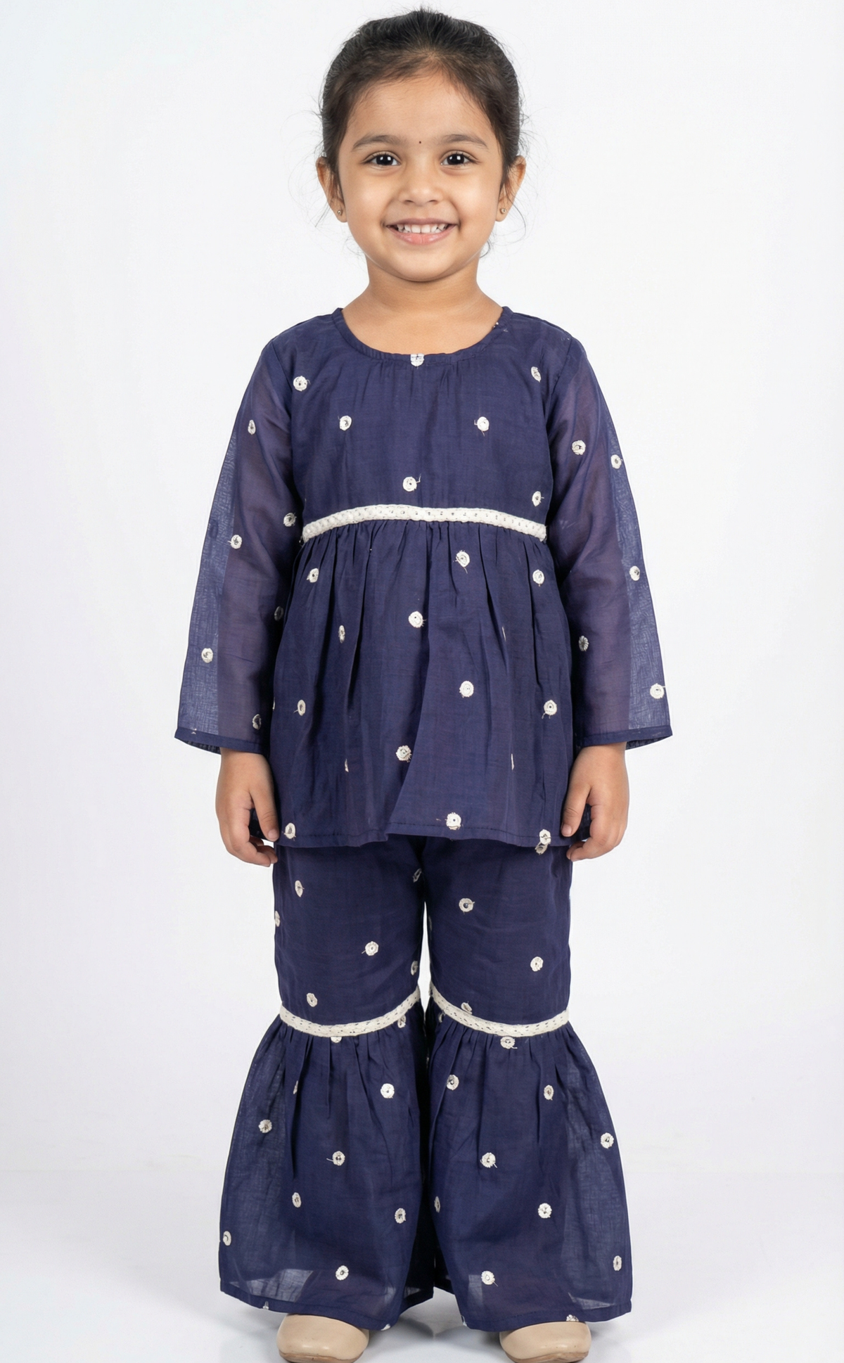 Violet Petals Sharara