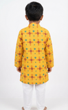 Sunshine Patola Boy Kurta Set