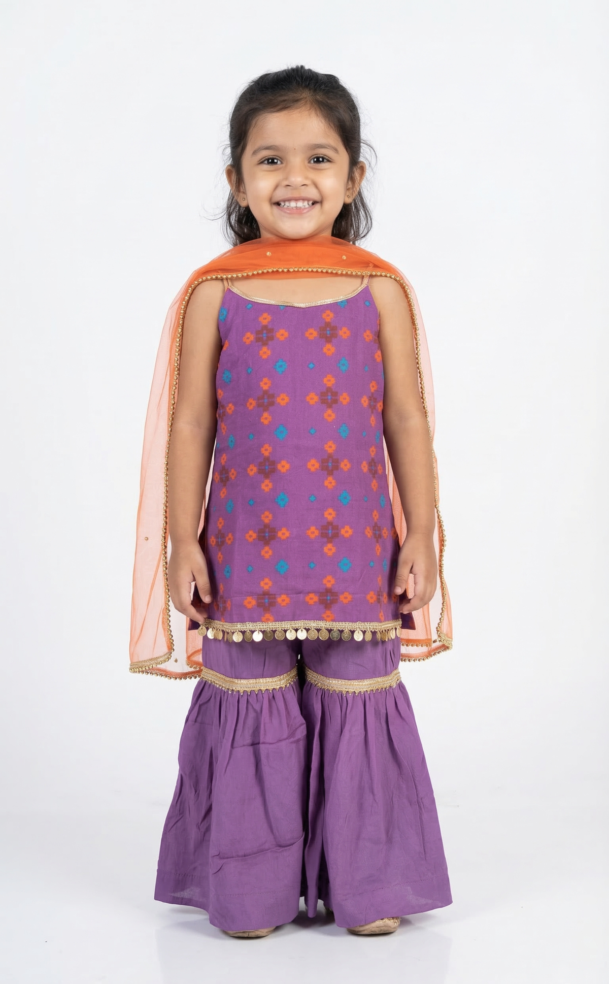 Royal Patola Girl Garara Set