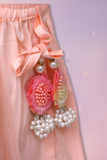 The Rosy Ruffle Charm