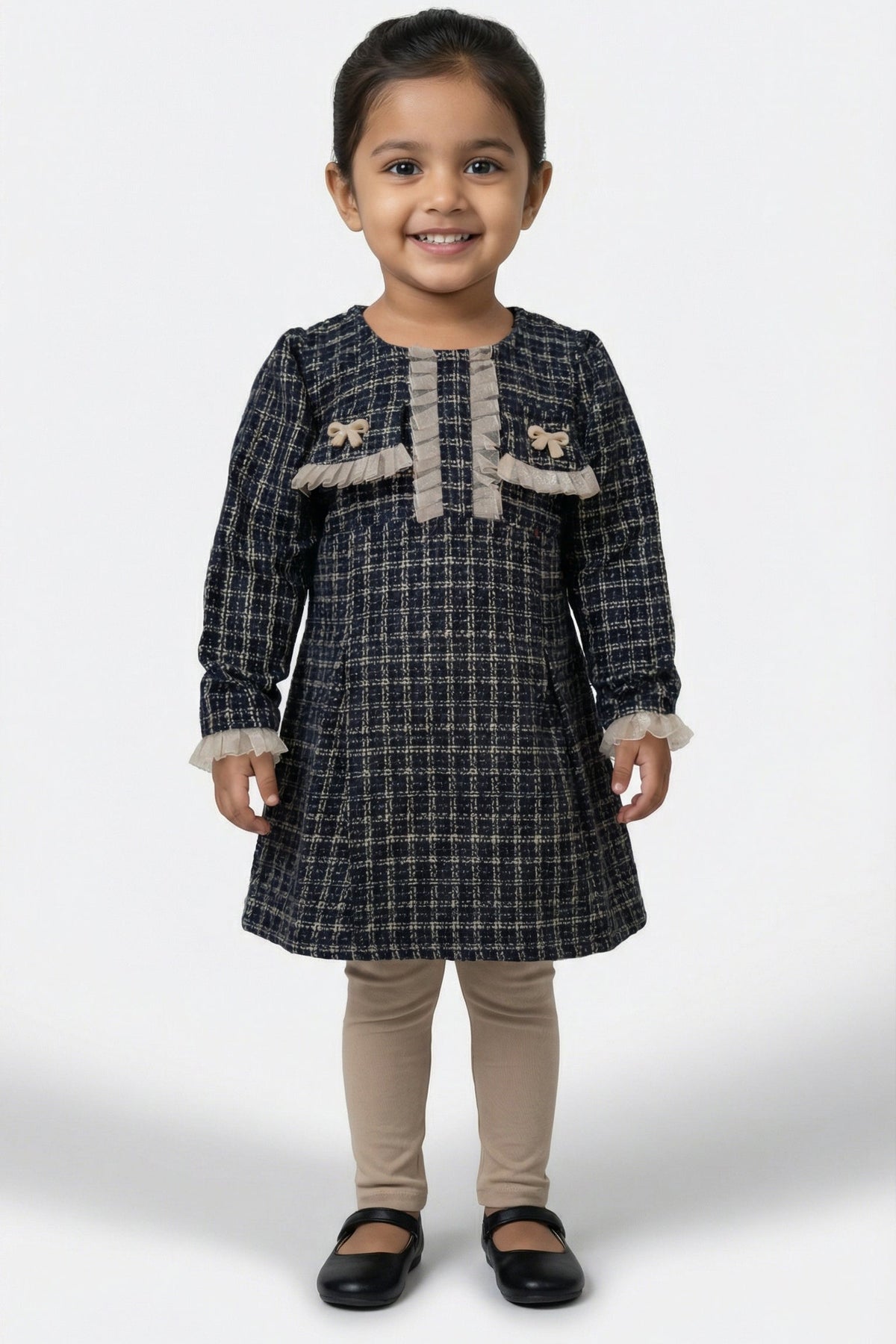 Snowbell Tweed Dress