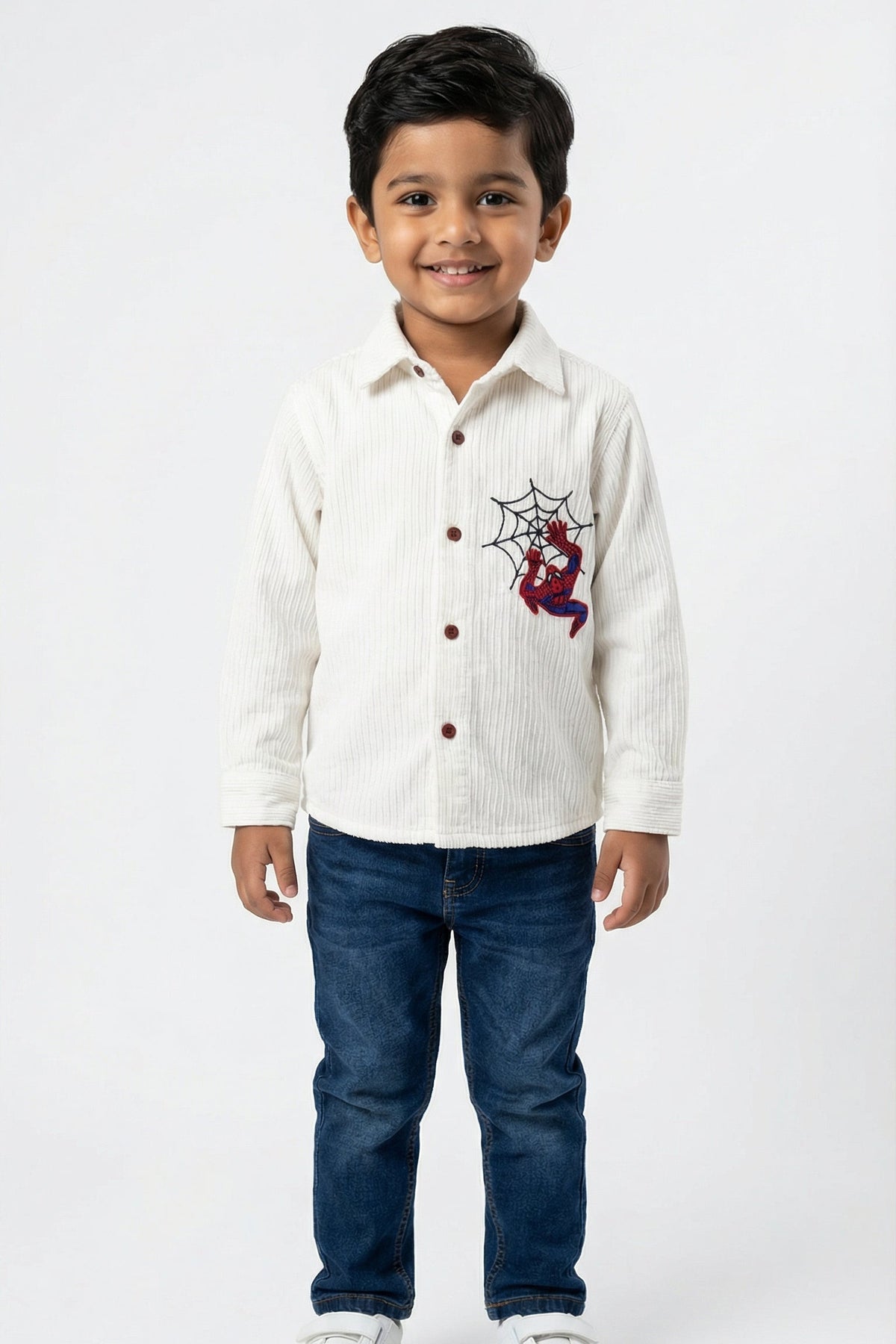Embroidered Winter Web Hero
