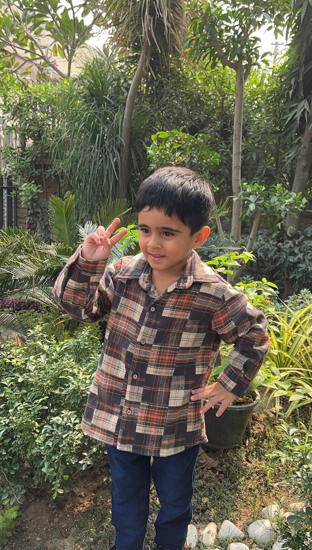 Rustic Charm Winters Check Shirt