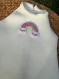Rainbow Sprinkle Scuba Dress