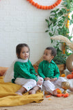 Green Bloomers Girl