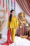 Marigold Bandhani Set