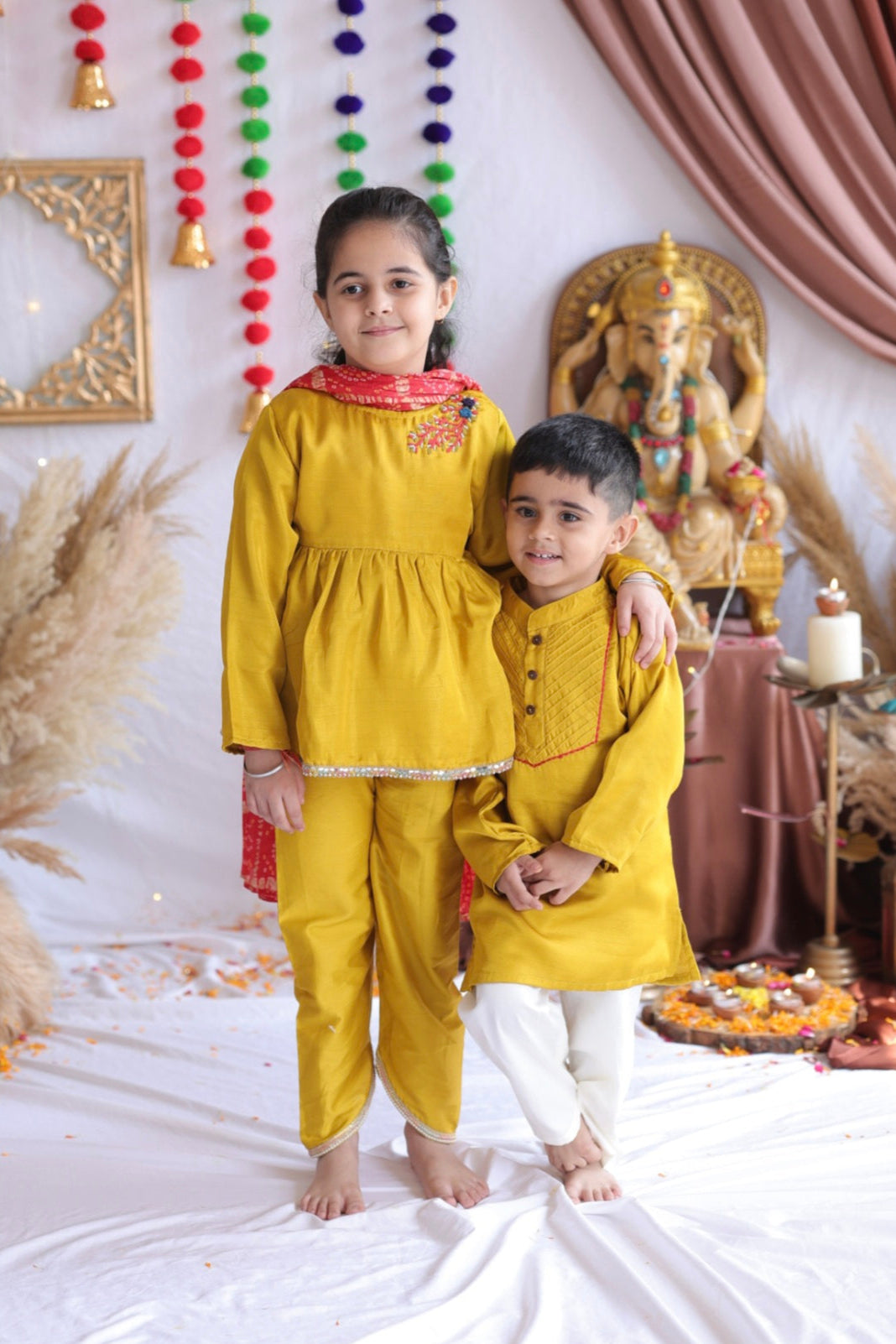 Marigold Kurta Set Boys