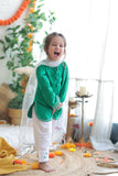 Green Bloomers Girl