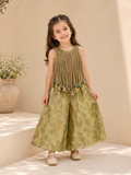 Tissue Tassel Top amd Plazzo set