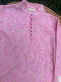 Rose Pink Kurta Pajama Set