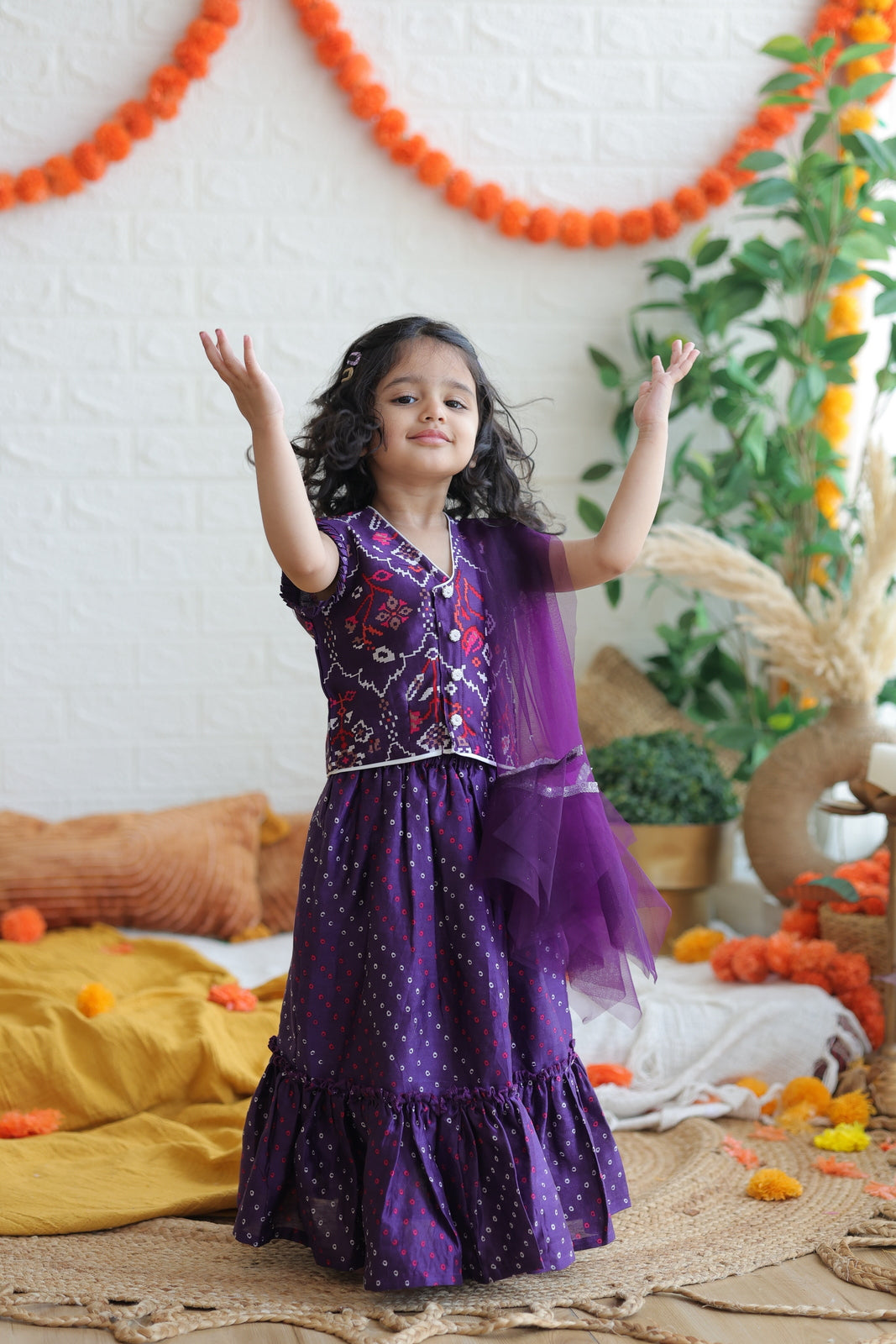 Royal Lavender Duo Girl