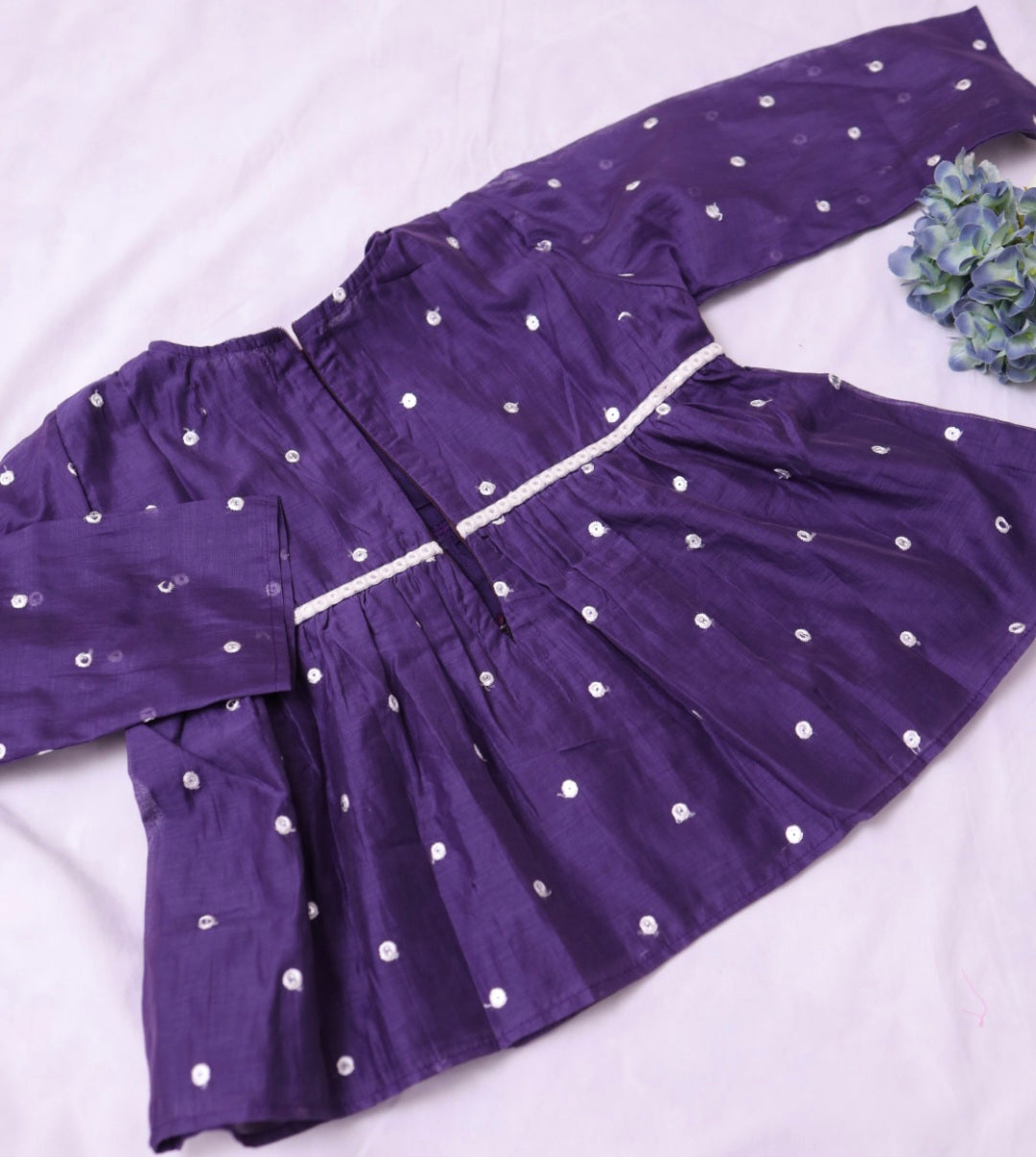 Violet Petals Sharara