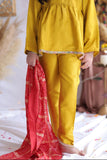 Marigold Bandhani Set