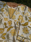 Bloom and Breeze Cotton Set: Yellow