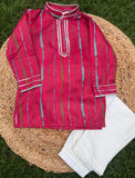 Gulaab Muslin Kurta