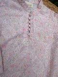 Ivory and Blush Kurta Pajama Set