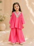 Gulaabi Noor Mul-chanderi Coord Set