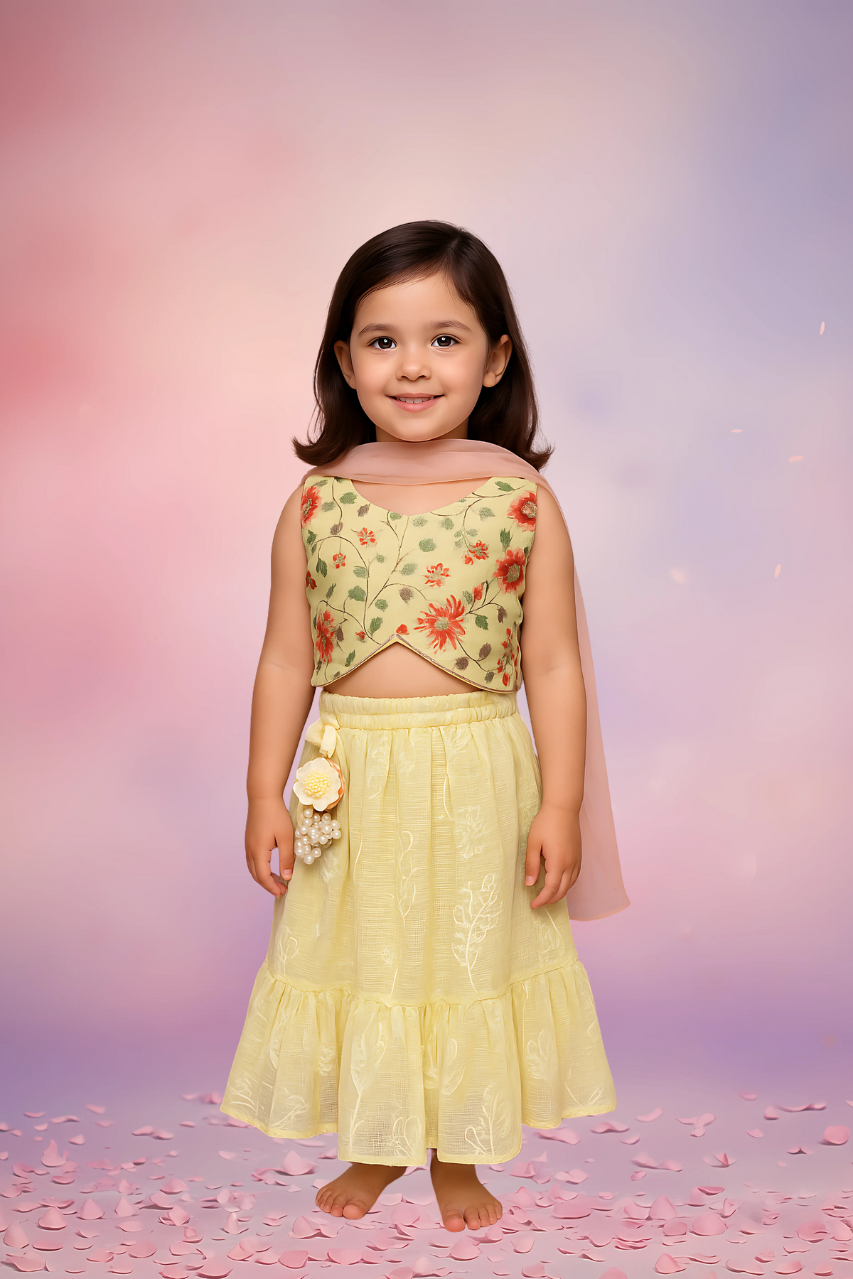 The Sunshine Linen Swirl